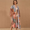 ANTONIA Loose Sun Protection Peacock  Beach Cover-up